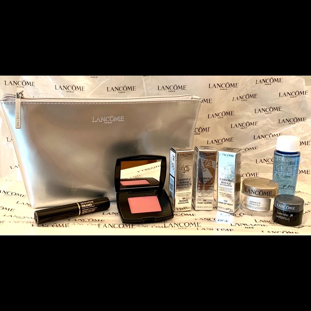 Lancome makeup and skincare set